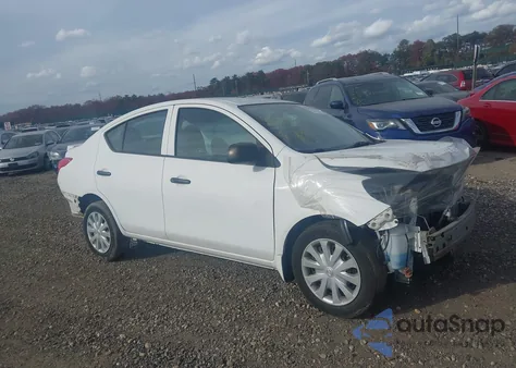 2015 Nissan Versa 1.6 S+ z USA, uszkodzony, nr VIN 3N1CN7APXFL872266
